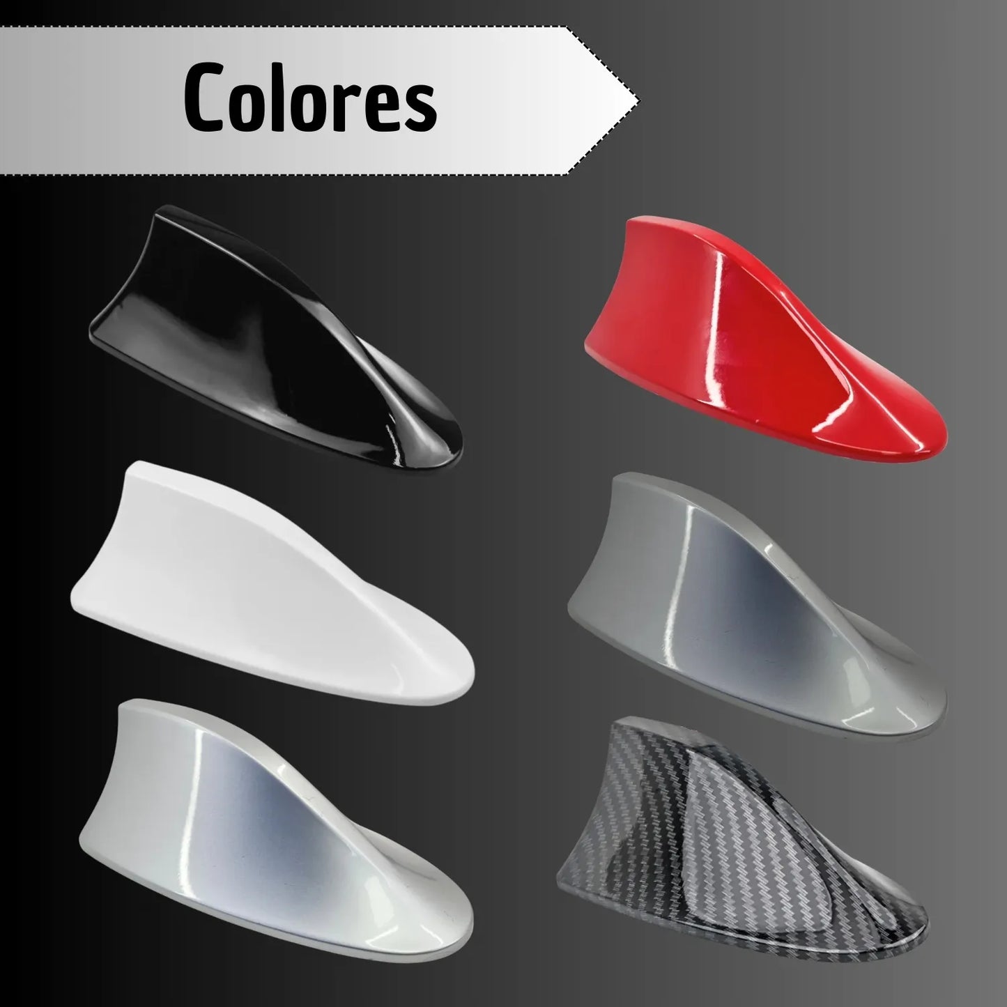 Antena TiburonX™ - Diseño Aerodinámico & Señal Mejorada 🚗💨