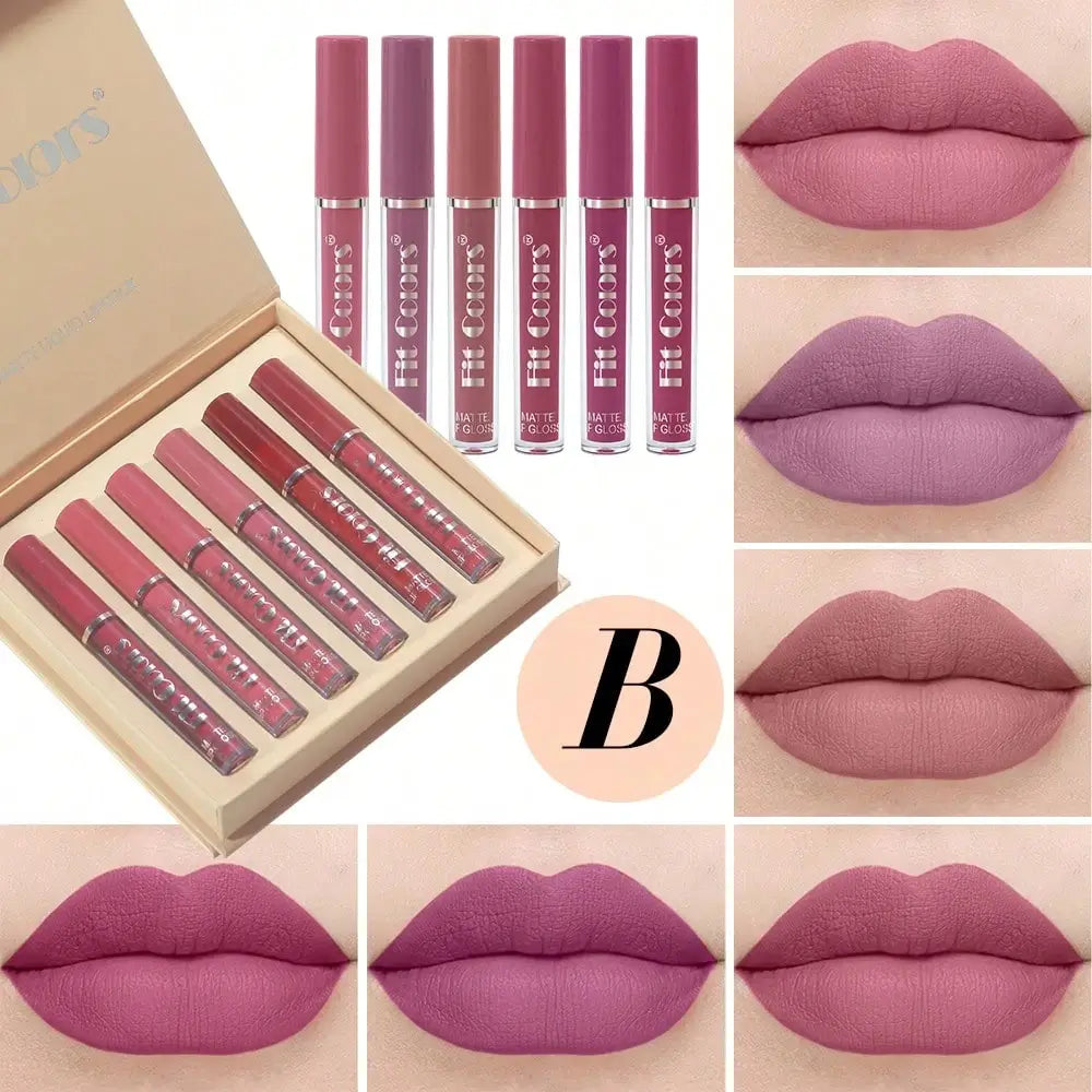 💄 Set de 6 Labiales de Alta Calidad – ¡Brilla con Cada Aplicación!