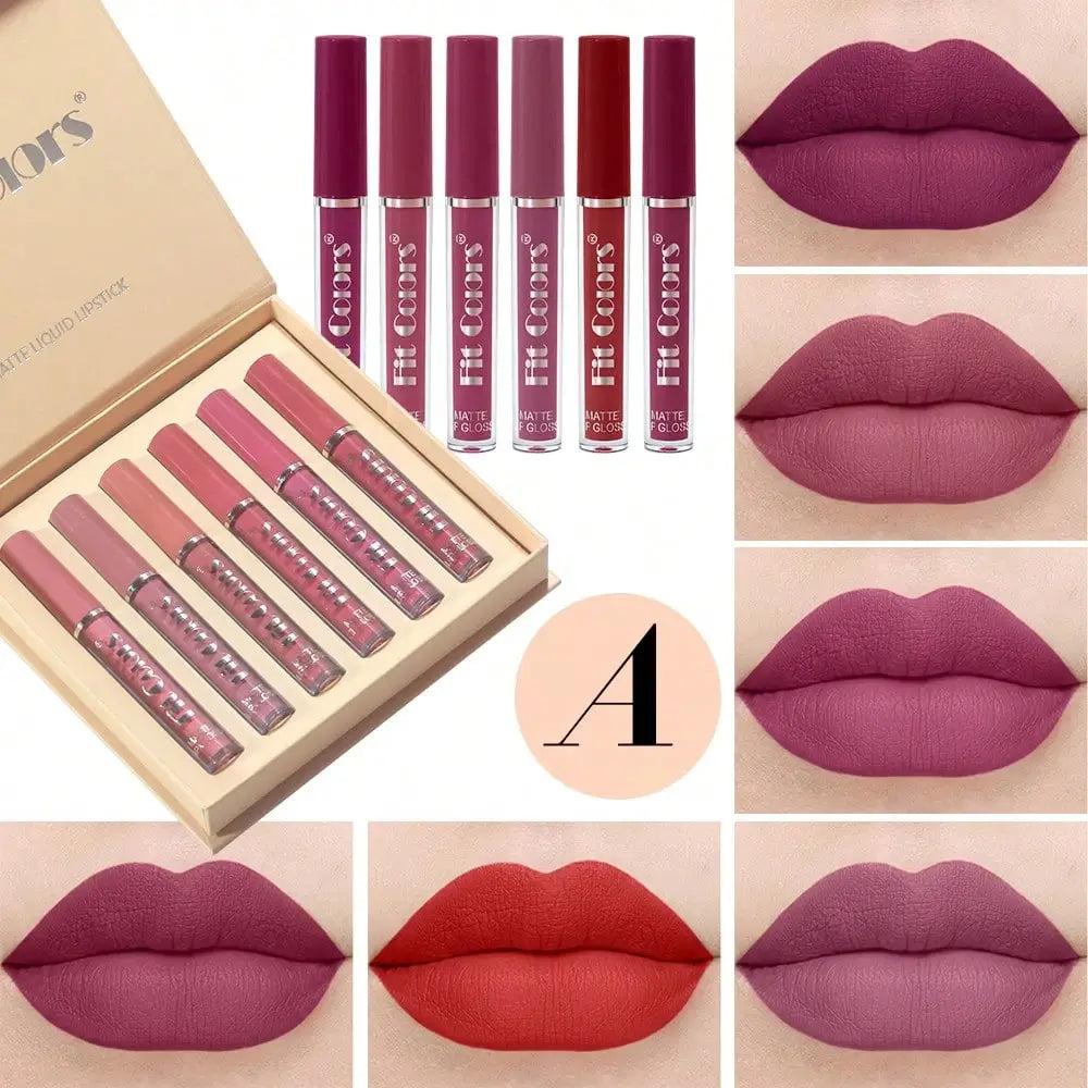 💄 Set de 6 Labiales de Alta Calidad – ¡Brilla con Cada Aplicación!