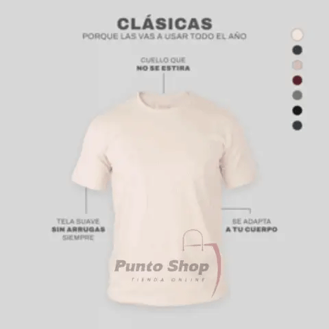 3x1 en Camisetas Frías - IMPORTADAS 🔥 Calidad que Sientes, Precio que Sorprende