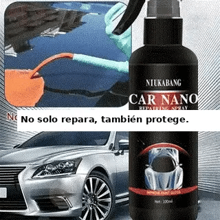 ✨ ¡Tu Auto Como Nuevo en Minutos! ✨ Elimina Rayones al Instante con Car Nano Spray 120Ml