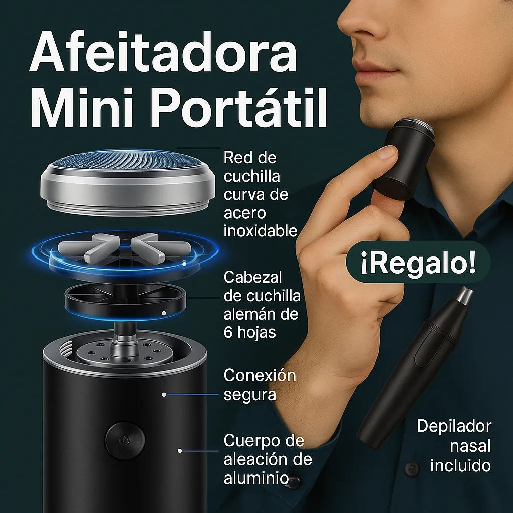 " TrimBox Pro® + Depilador nasal de regalo para un look sin excusas"