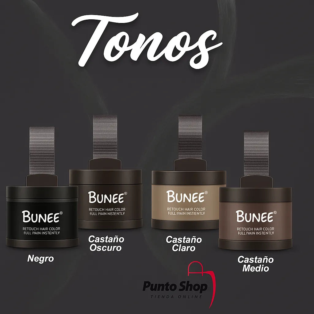 BUNEE® Elimina canas y raíces en segundos + Peine Toppik de REGALO