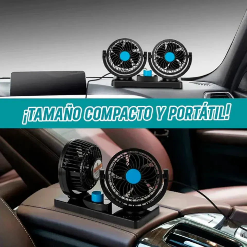 Ventilador 2 en 1 para el carro