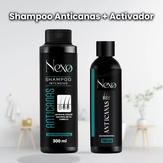 Shampoo Anti canas + Tratamiento Activador