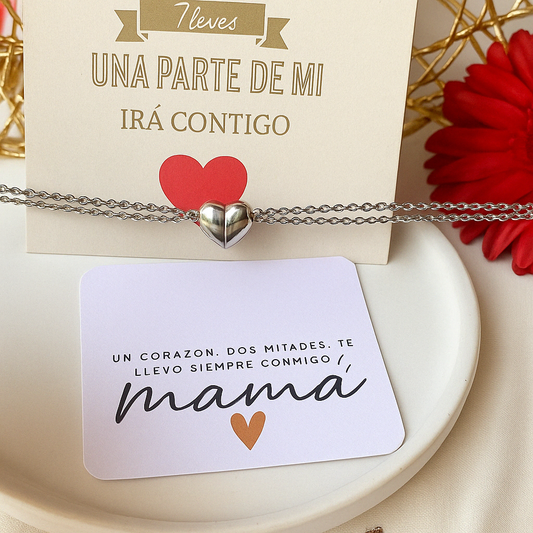 MOM-LOVE – Collar de Amor Infinito para Mamá