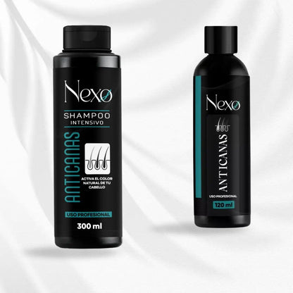 Shampoo Anti canas + Tratamiento Activador