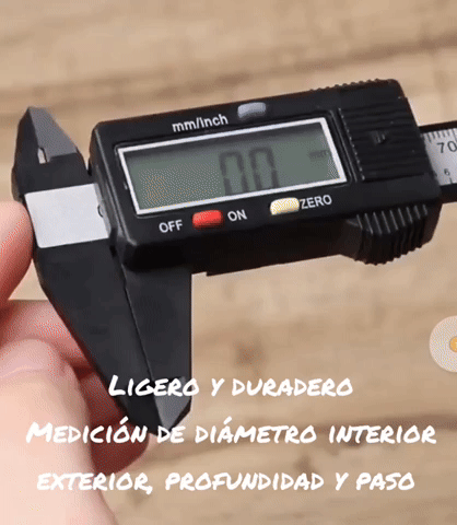 Micrometro calibrador digital
