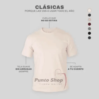 3x1 en Camisetas Frías - IMPORTADAS 🔥 Calidad que Sientes, Precio que Sorprende