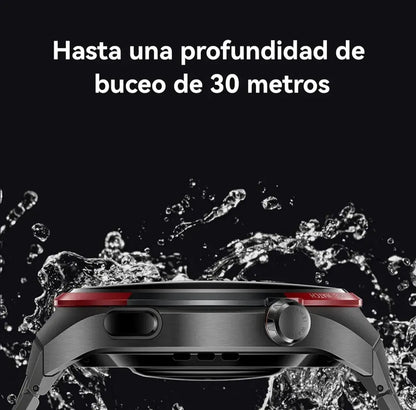 Reloj inteligente PowerWatch 4 con 3 correas - Avanzado con GPS y monitorización de la salud