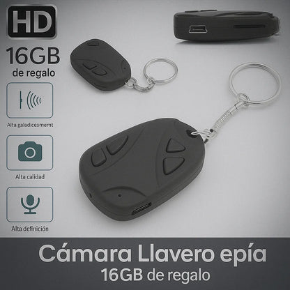Llavero Mini Cámara discreta "- Tu seguridad, en un llavero 📷🔑"